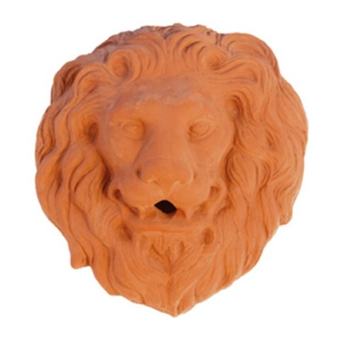 Maschera leone in terracotta | Terrecotte Cestenoli