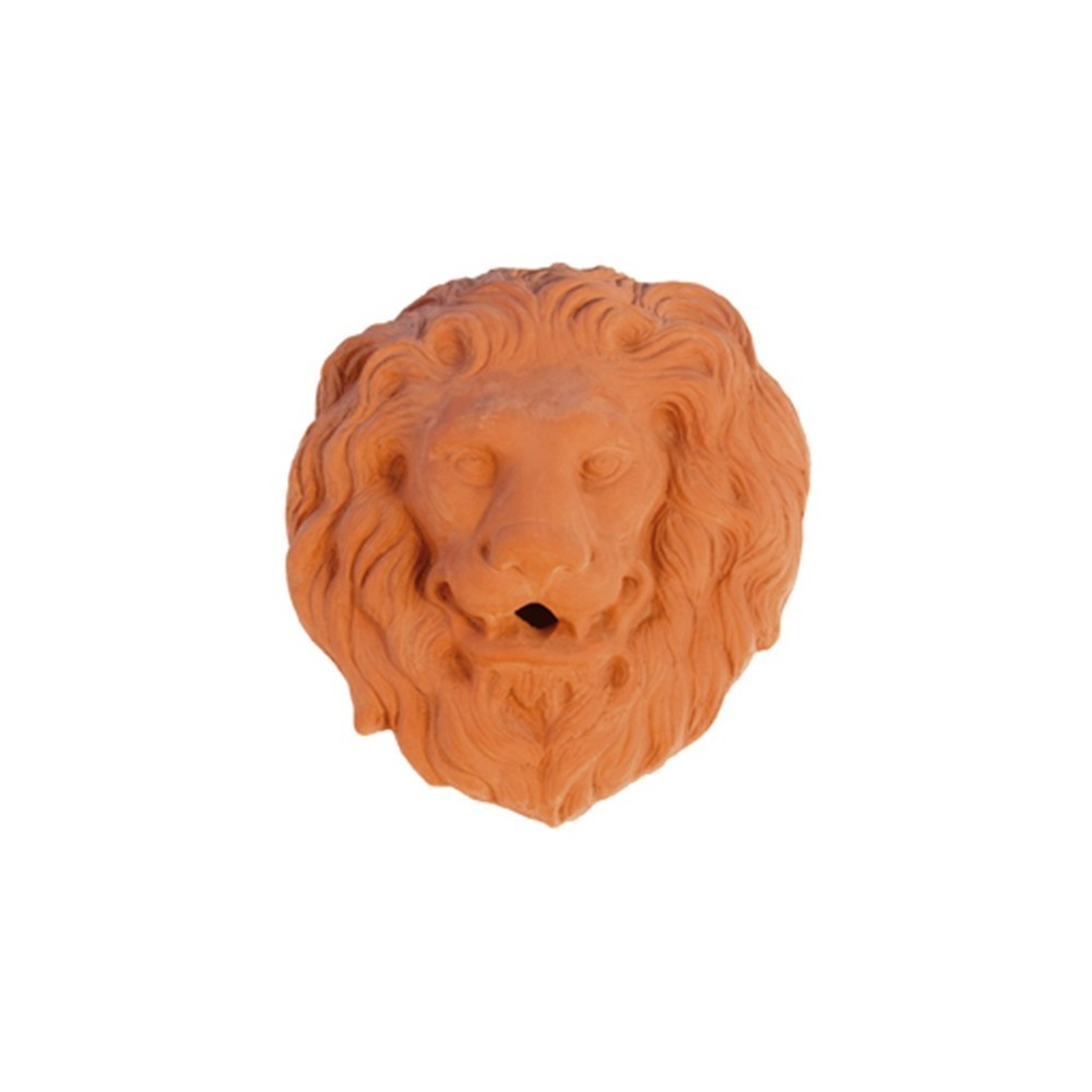 Maschera leone in terracotta | Terrecotte Cestenoli