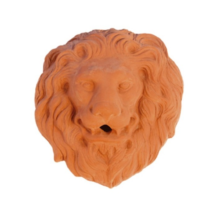 Maschera leone in terracotta | Terrecotte Cestenoli