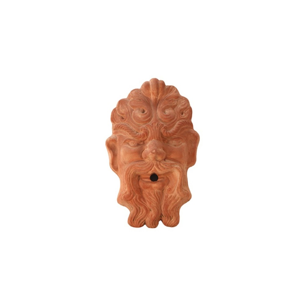 Maschera in terracotta