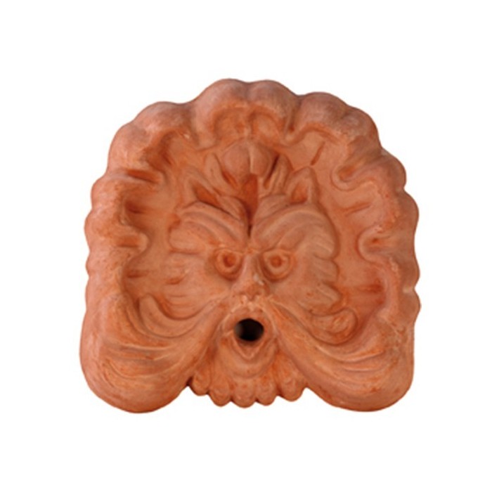 Maschera in terracotta
