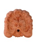 Maschera in terracotta