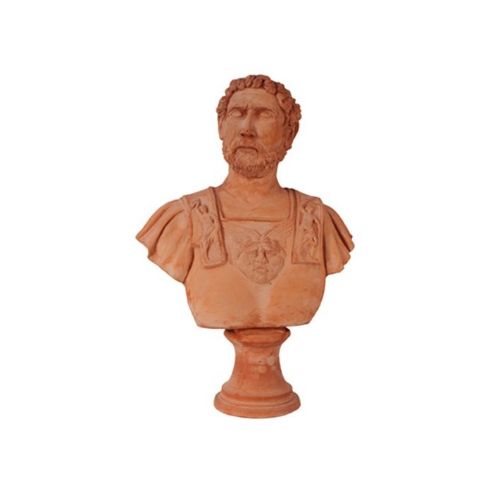Busto Adriano in terracotta |Terrecotte Cestenoli