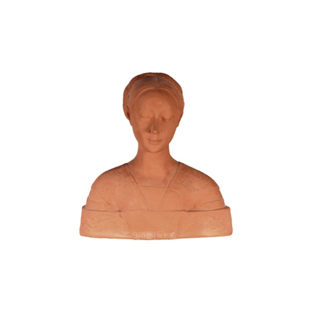 Busto Duchessa D'aragona in terracotta