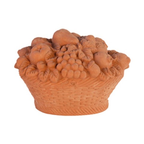 Cesto Frutta in Terracotta