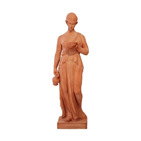 Statua Ebe in terracotta | Terrecotte Cestenoli