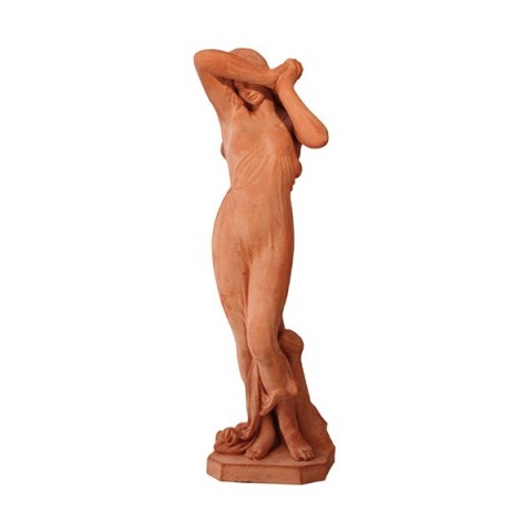 Statua Vergognina in terracotta