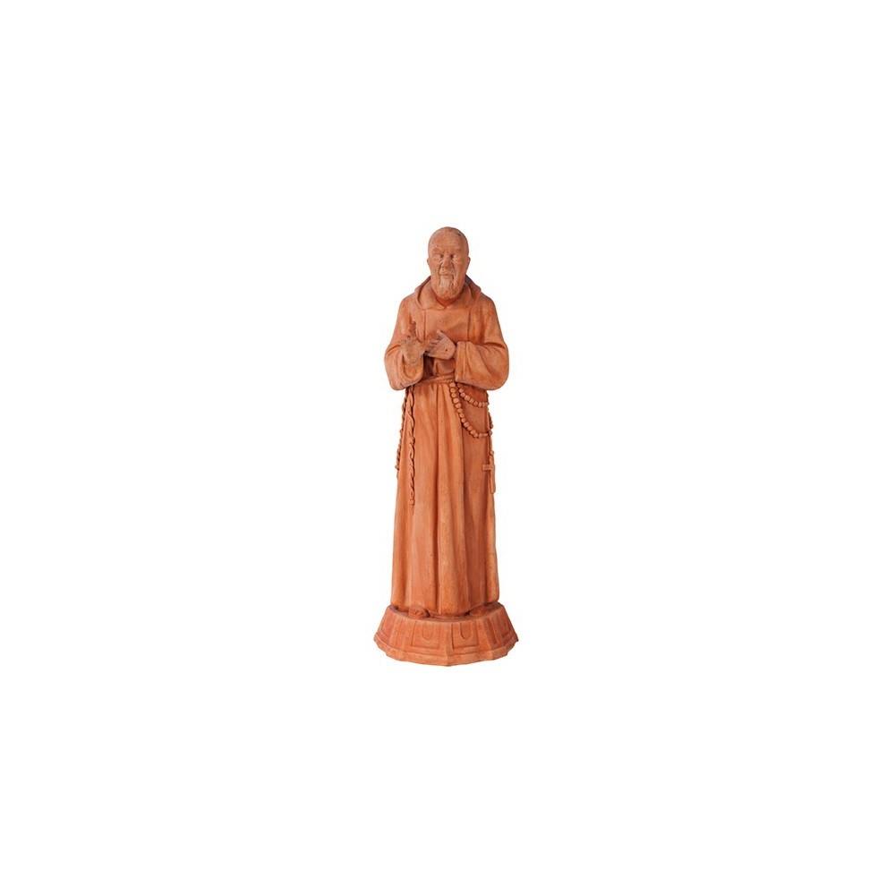Statua Padre Pio in Terracotta | Terrecotte Cestenoli