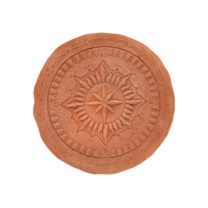 Rosa dei Venti in terracotta