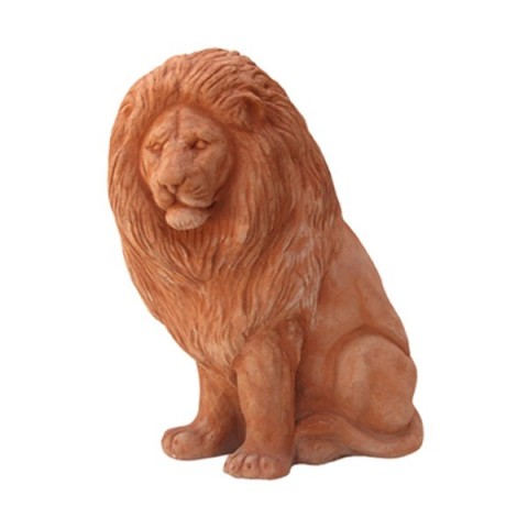 Leone in terracotta
