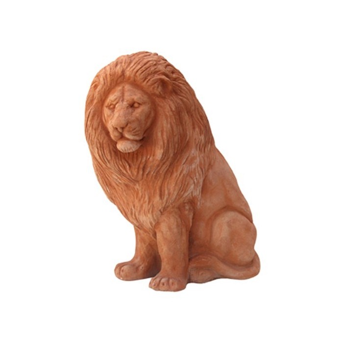 Leone in terracotta