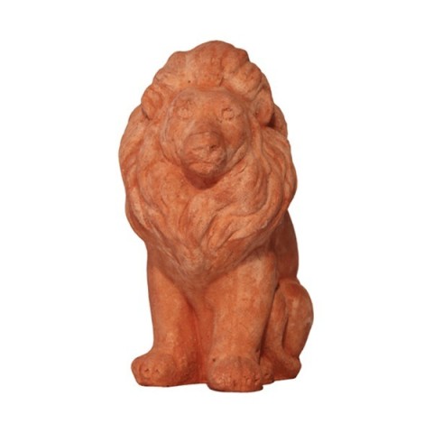 Leone piccolo in terracotta | Terrecotte Cestenoli