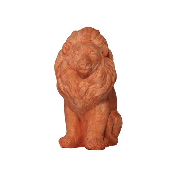 Leone piccolo in terracotta | Terrecotte Cestenoli