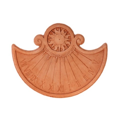 Meridiana in terracotta