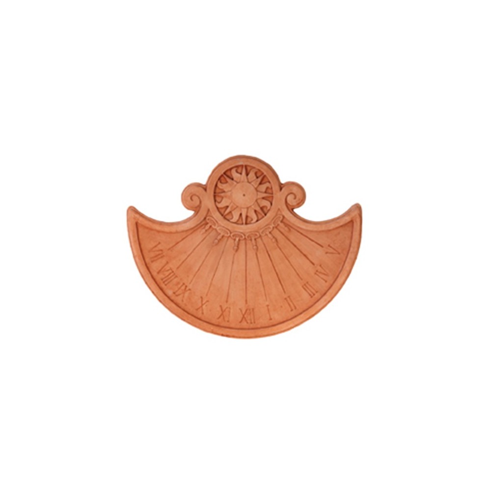 Terracotta sundial