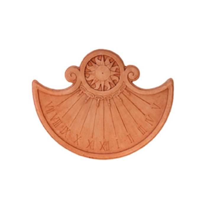 Meridiana in terracotta