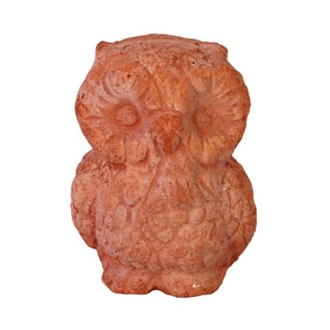 Gufo in terracotta