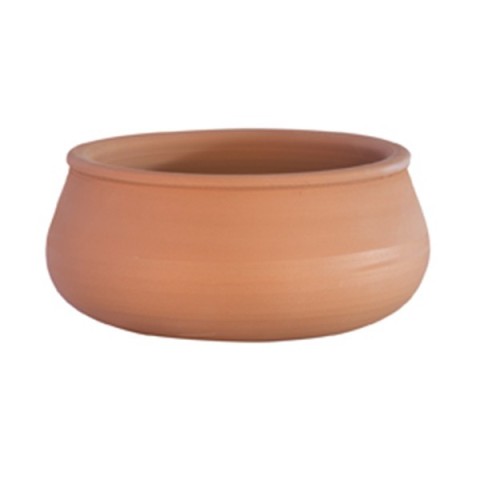 Mangiatoia aperta a tornio in terracotta