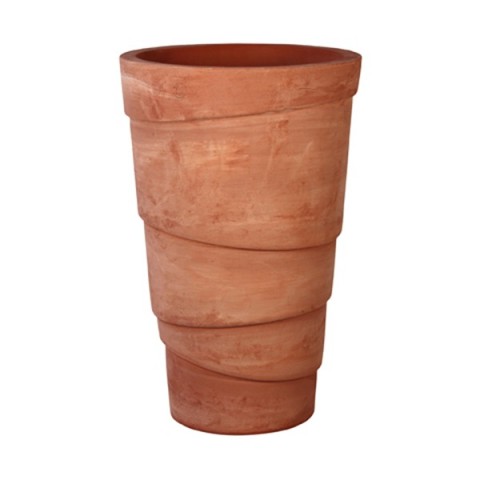 Impruneta Terracotta Band Vase