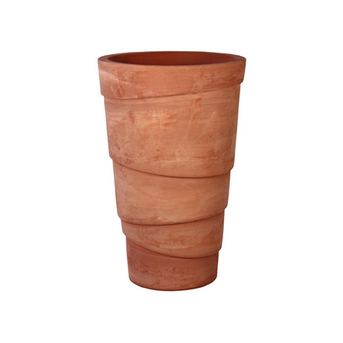 Impruneta Terracotta Band Vase