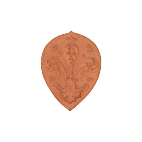 Droplet Crest Florentine Lily in Terracotta