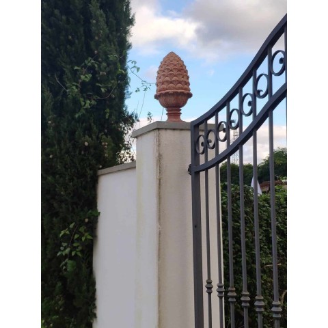 Terracotta Pine Cone 2