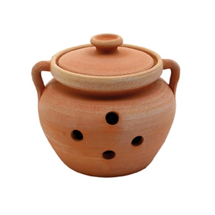 Garlic/Onion Holder in Terracotta