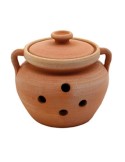 Garlic/Onion Holder in Terracotta
