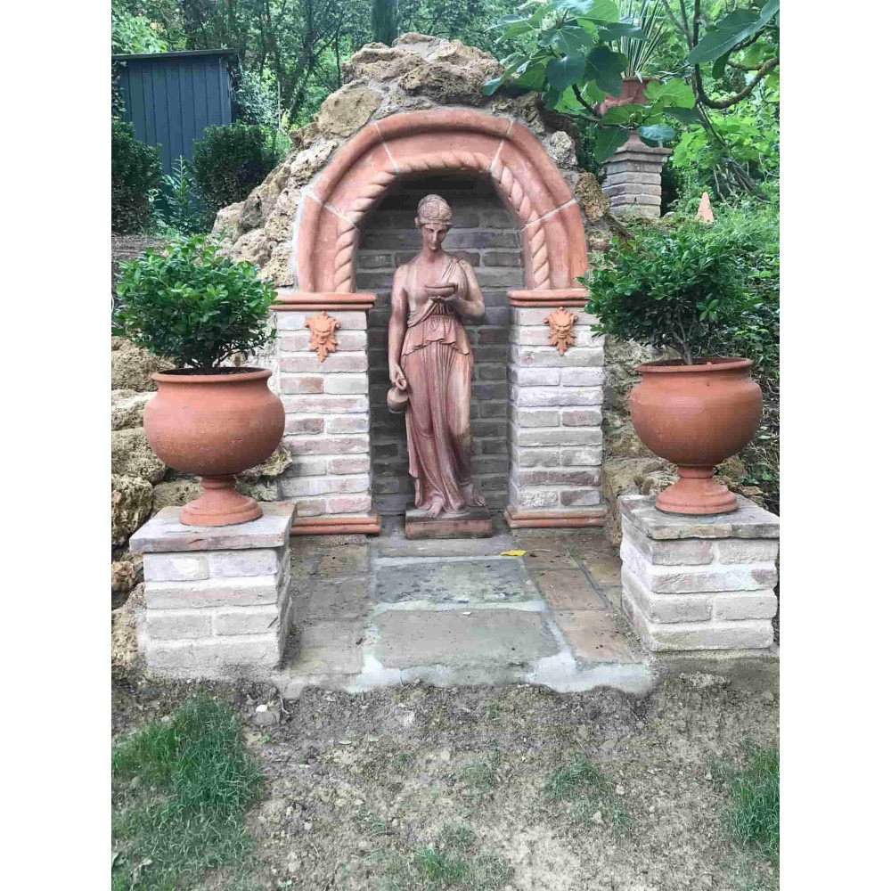 Statua Ebe in terracotta | Terrecotte Cestenoli