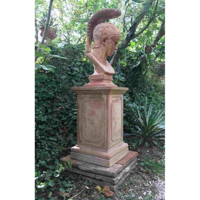 Base quadrata in terracotta | Terrecotte Cestenoli