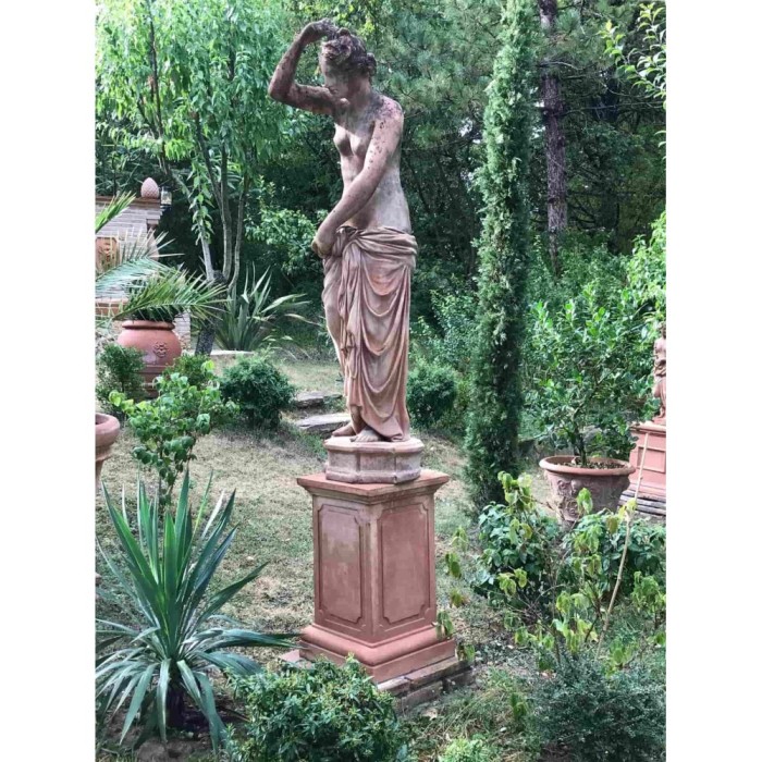 Base quadrata in terracotta | Terrecotte Cestenoli