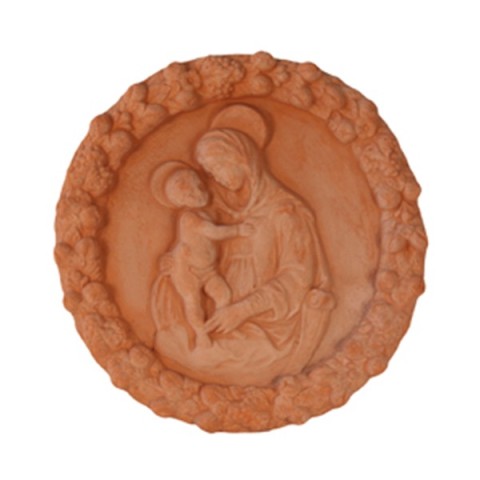 Madonna Robbiana in Terracotta