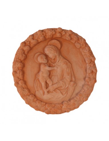 Madonna Robbiana in Terracotta
