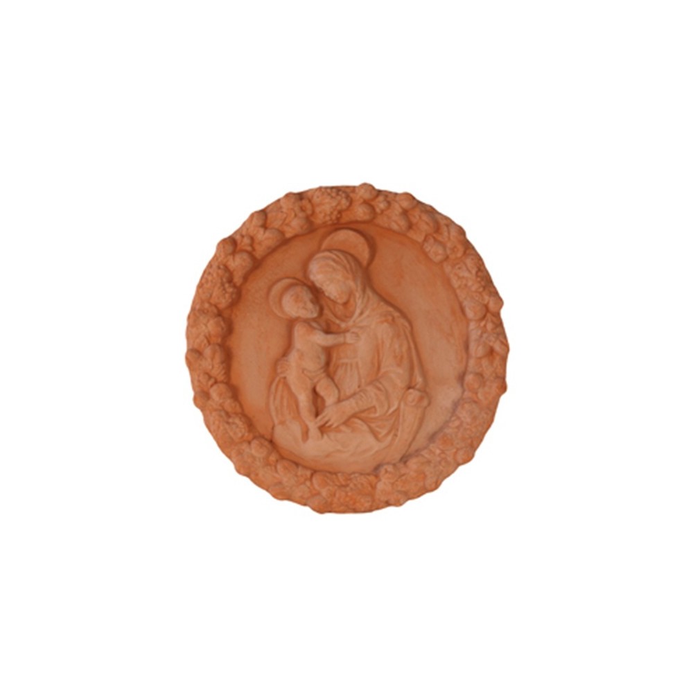 Robbian Madonna in Terracotta