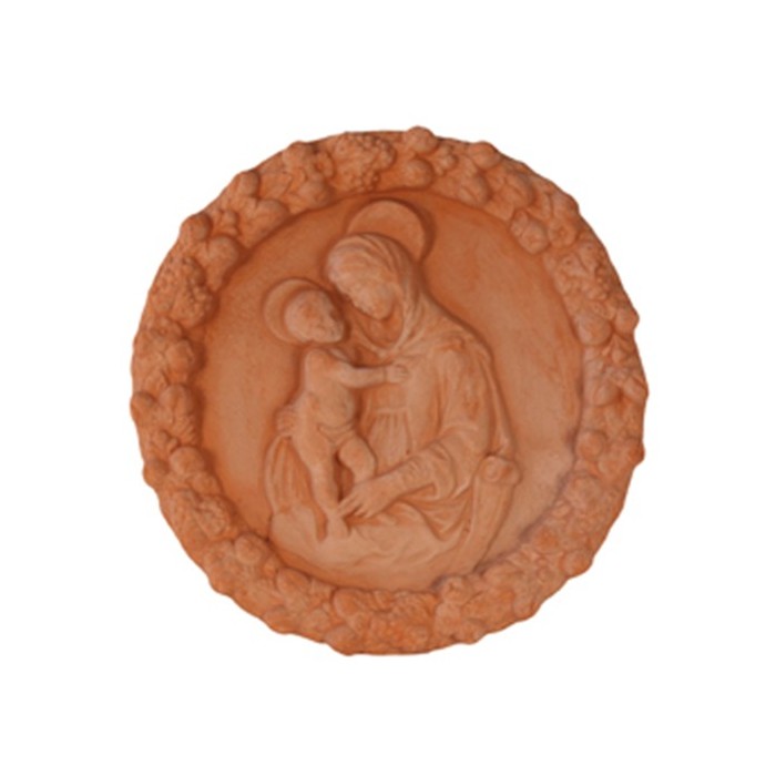 Robbian Madonna in Terracotta