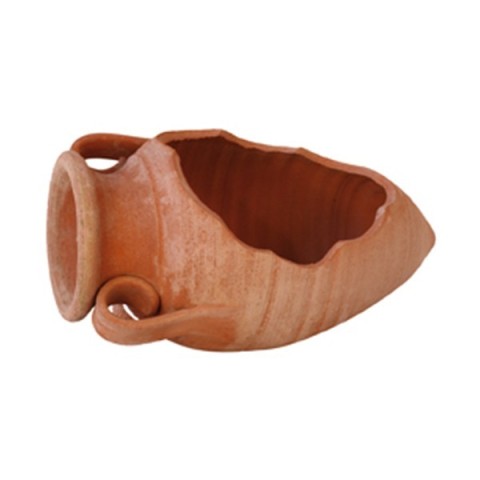 Anfora aperta a tornio in terracotta | Terrecotte Cestenoli