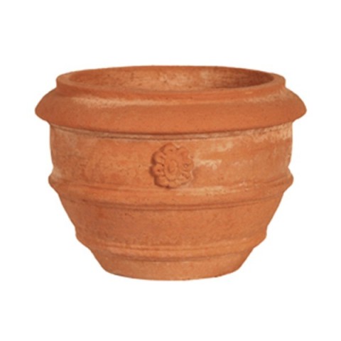 Conchina festona in terracotta