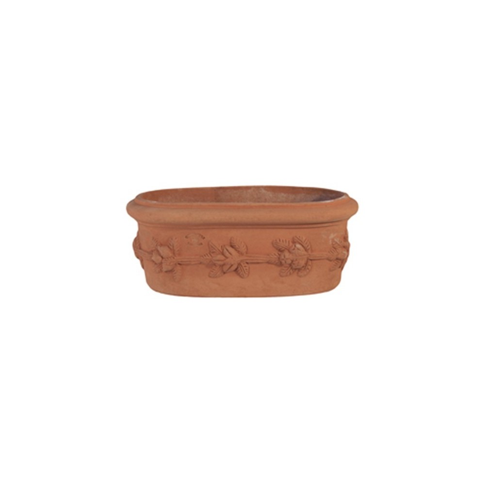 Ovale con frutta in terracotta | Terrecotte Cestenoli