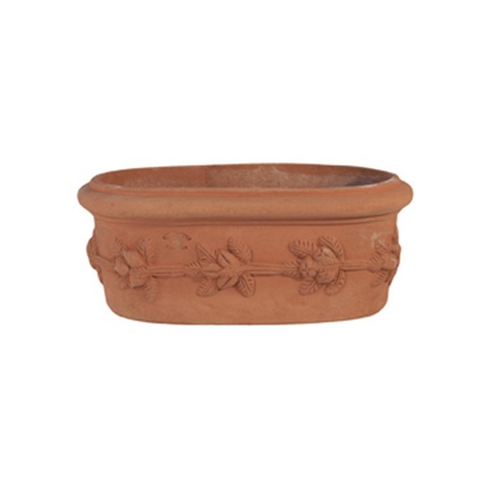 Ovale con frutta in terracotta | Terrecotte Cestenoli