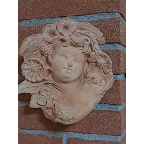Maschera Primavera in Terracotta 2