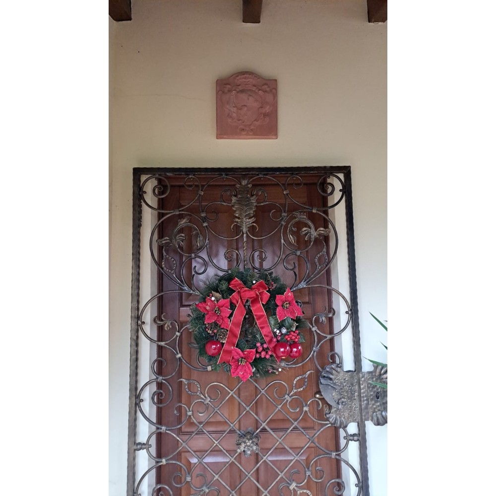 Stemma Ginori in terracotta