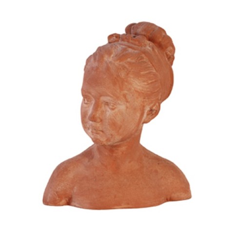 Busto Bambina in Terracotta