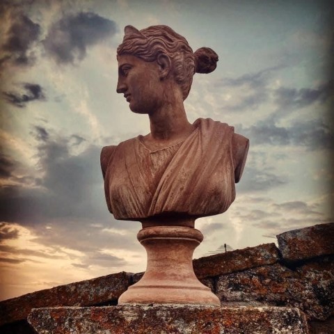 Busto Diana in Terracotta 2