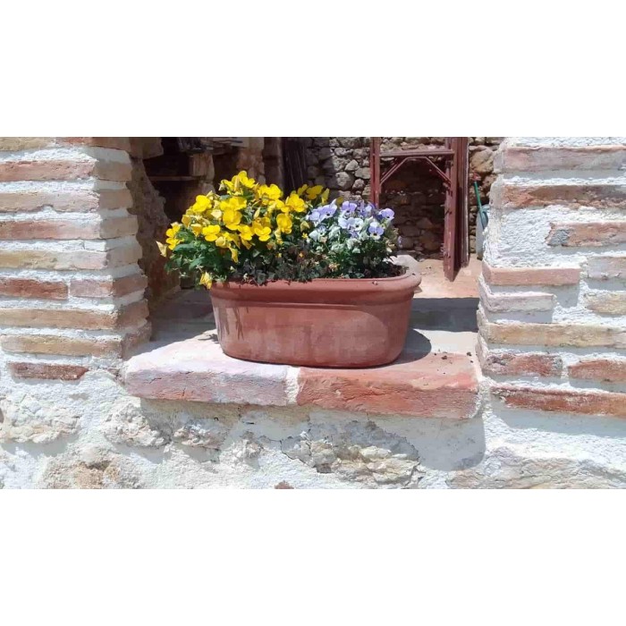 Ovale liscio in terracotta | Terrecotte Cestenoli