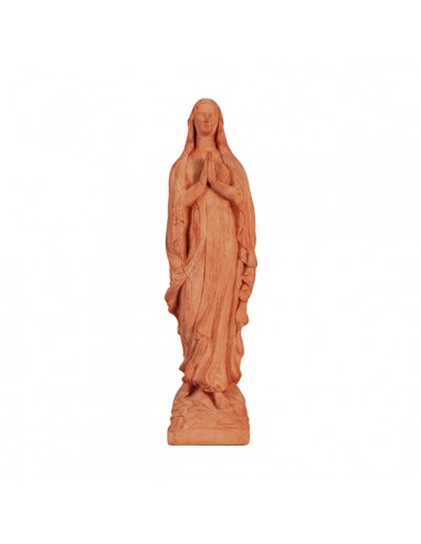 Madonna Lourdes in Terracotta