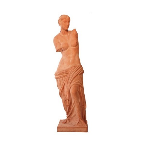 Statua Venere di Milo in terracotta