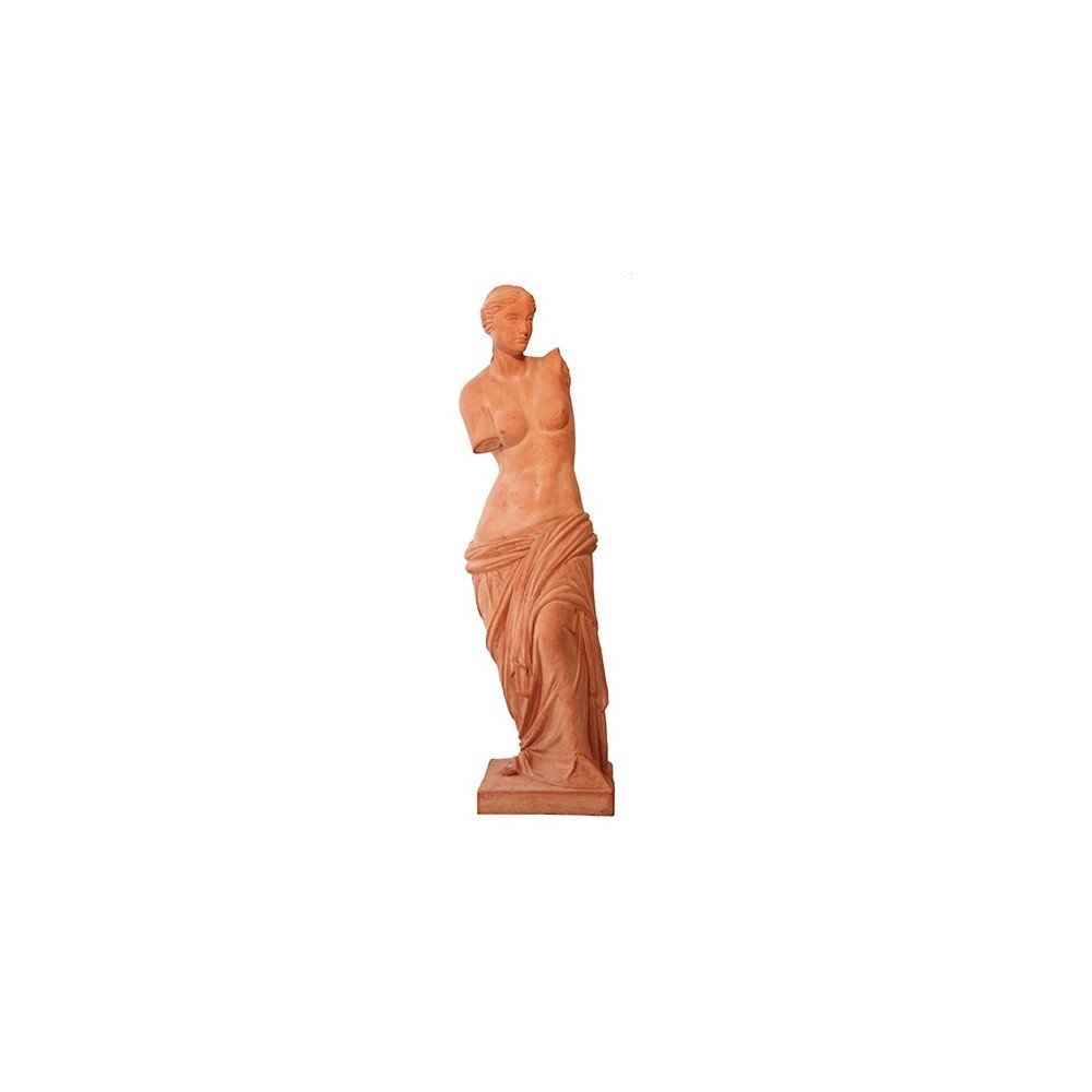 Statua Venere di Milo in terracotta
