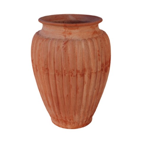 Portaombrelli Baccellato in Terracotta