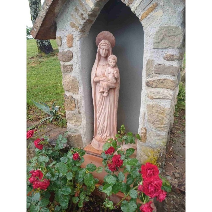Madonna con bambino in terracotta | Terrecotte Cestenoli