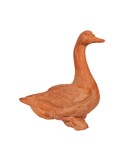 Papera con Collo Alto in Terracotta